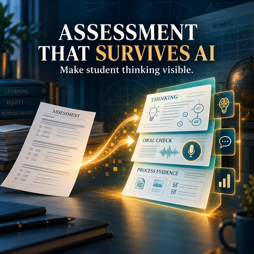 Assessment That Survives AI — Make student thinking visible